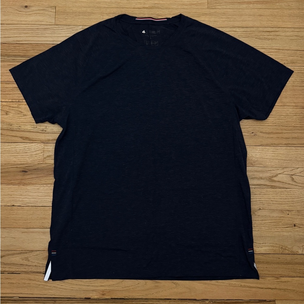 Fourlaps Navy Blue Athletic Shirt